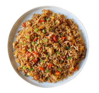 Prawn Fried Rice + Chicken