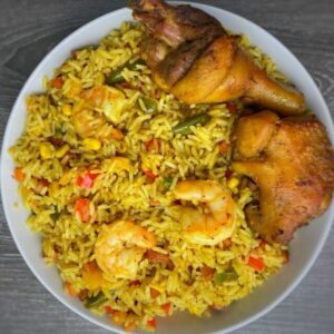 Prawn Fried Rice + Turkey