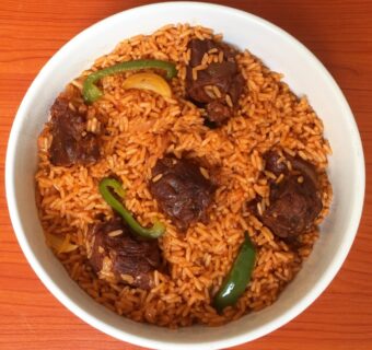 Village Jollof Rice + Beef