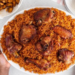 Village Jollof Rice + Turkey