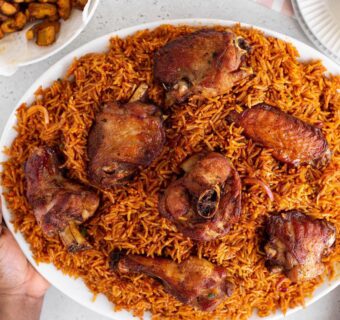 Village Jollof Rice + Turkey